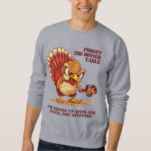 Funny pickleball Turkey (thanksgiving)_ Sweatshirt