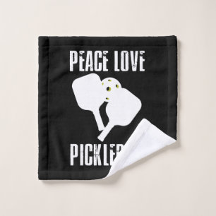 Funny Pickleball   Wash Cloth