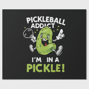 Funny-Pickleball Wrapping Paper