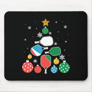 Funny Picklebyll Christmas Tree Santa Picklell X-m Mouse Pad