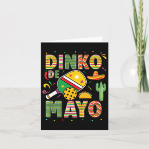 Funny Picklell Dinko De Mayo Cinco De Mayo Picklel Card
