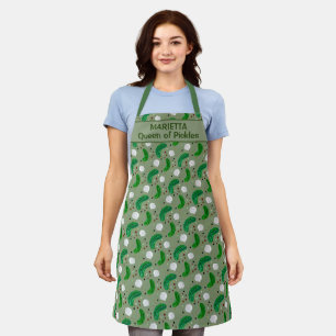 Funny Pickles Gherkins Pickled Onion Personalised Apron