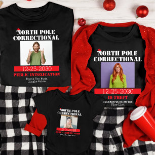 Funny Picture Matching Family Christmas Pajama T-Shirt