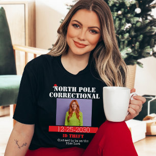 Funny Picture Matching Family Christmas Pajama T-Shirt