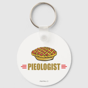 Funny Pie Key Ring