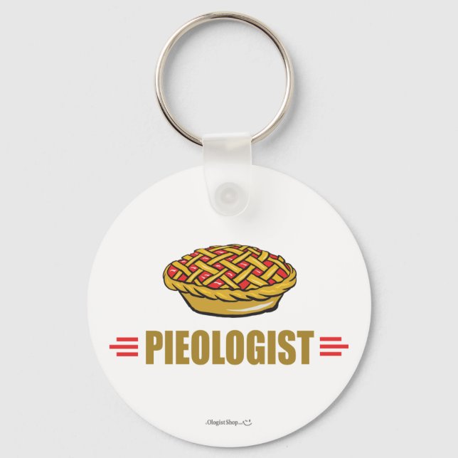 Funny Pie Key Ring (Front)