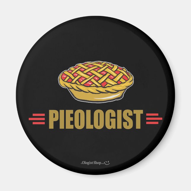 Funny Pie Magnet (Front)