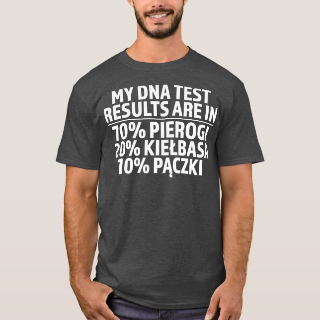 Funny Pierogi Kielbasa Paczki Polish  Dyngus Day T-Shirt (Front)