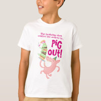 Funny Pig Birthday Cake Permission To Pig Out!