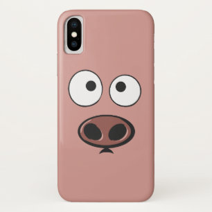 Funny Pig iPhone X Case