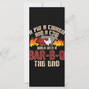 Funny Pig Chicken Cow Bar B Q Bbq Chef Cookie Cook