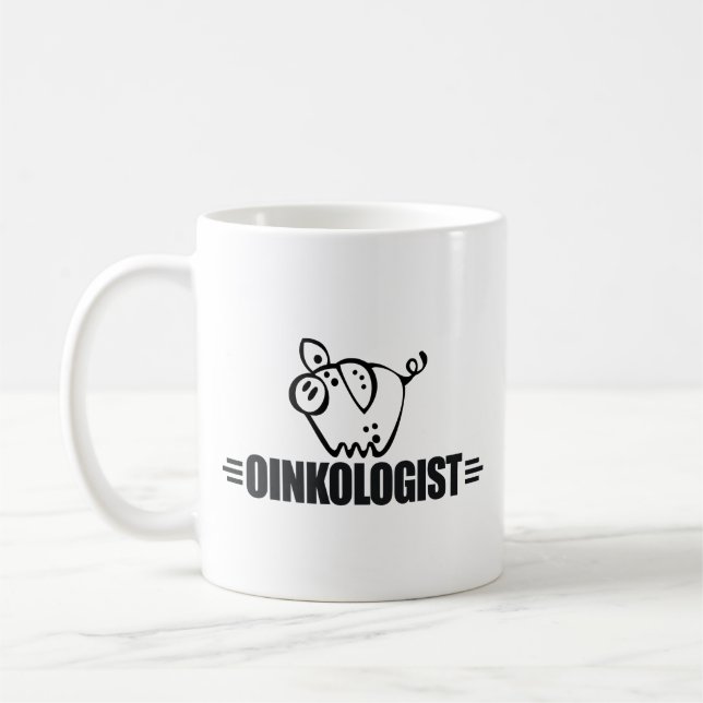 Funny Pig Coffee Mug (Left)