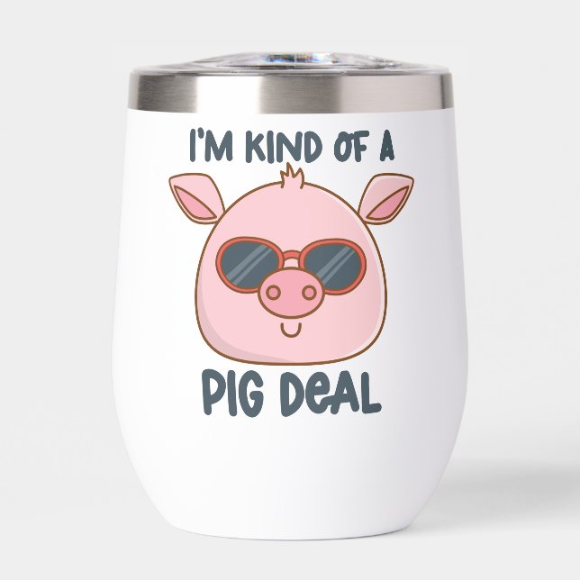 Funny Pig Pun  (Front)