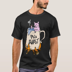 Funny Pig Spit Roast Bbq Party Grill Master Gift T-Shirt