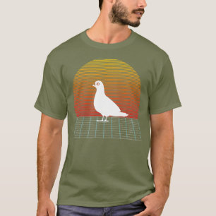 Funny Pigeon Breeder Pigeon Racing Gift T-Shirt