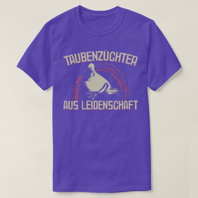Funny Pigeon Breeding Gift 2 T-Shirt (Design Front)