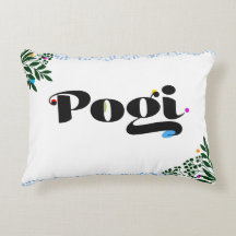 Funny Pillow 'Pogi' Filipino Boho Accent Pillow
