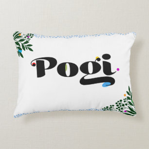 Funny Pillow 'Pogi' Filipino Boho Accent Pillow