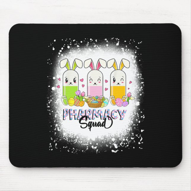 Funny Pills Pharmacy Squad Pharmacist Life Easter  Mouse Pad (Front)