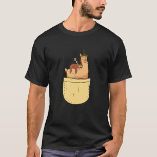 Funny Pinata Llama Alpaka Five De Mayo T-Shirt