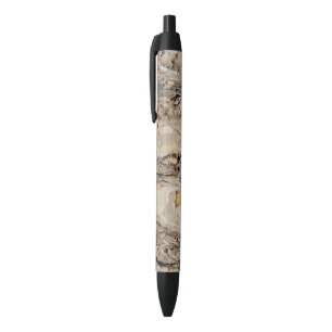 Funny Pine tree cork Black Ink Pen