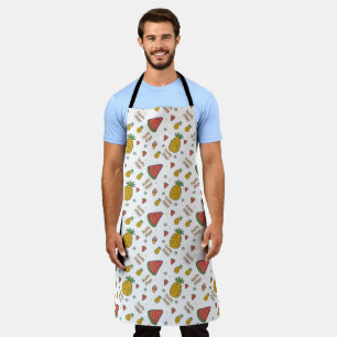 funny pineapple apron