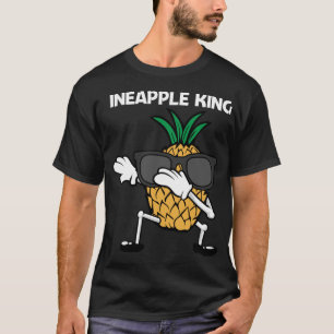 Funny Pineapple Art For Men Dad Fruit Summer Lover T-Shirt