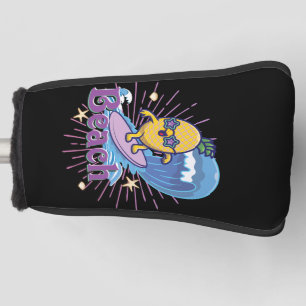 funny pineapple golf head cover