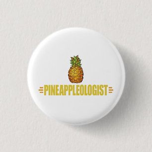 Funny Pineapple Lover 3 Cm Round Badge