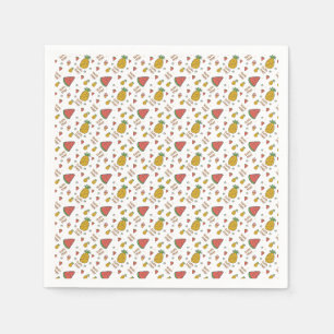 funny pineapple napkin