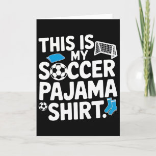 Funny Pineapple Soccer Cartoon Fruit Sports Footll Card