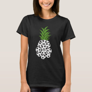 Funny Pineapple Soccer/Football T-Shirt