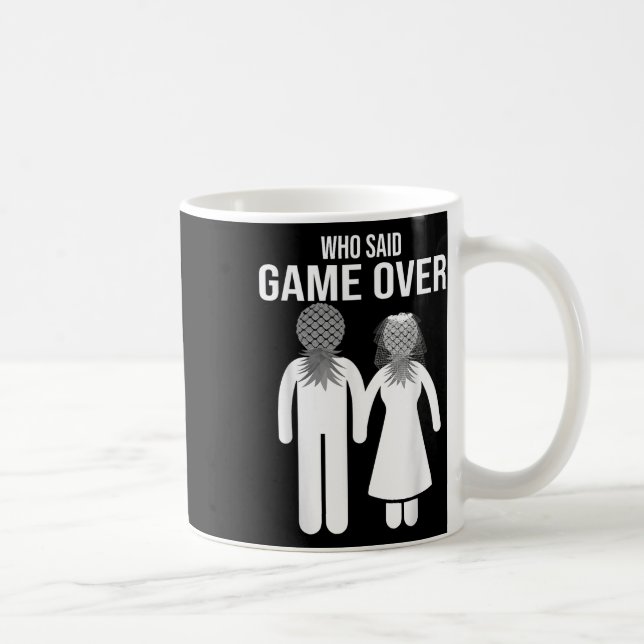 Funny Pineapple Swinger Gift Wedding Bride Groom M Coffee Mug (Right)