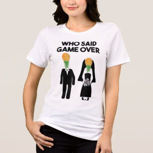 Funny Pineapple Swinger Gift Wedding Bride Groom M Tri-Blend Shirt