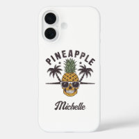Funny Pineapple wearing sunglasses Personalised   
