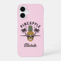 Funny Pineapple wearing sunglasses Personalised   