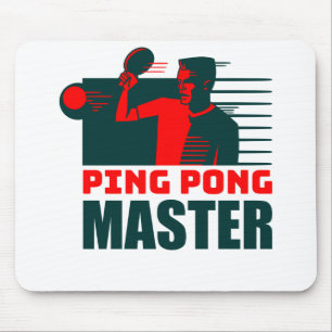 Funny Ping Pong Lovers - Table Tennis Lovers Mouse Pad