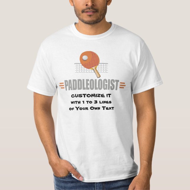 Funny Ping Pong T-Shirt (Front)
