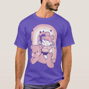 Funny Pink Bear vintage baby pink bear T-Shirt