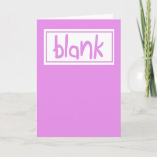 Funny Pink Humour Happy Birthday Girl Card