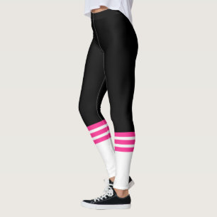Funny Pink Tube Sock Leggings