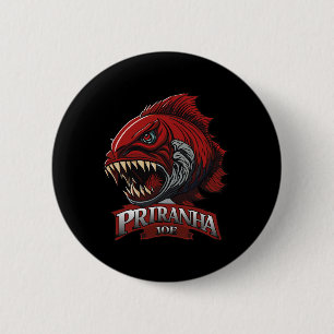 Funny Piranha-joe Lover Gifts Perfect Apparel  6 Cm Round Badge