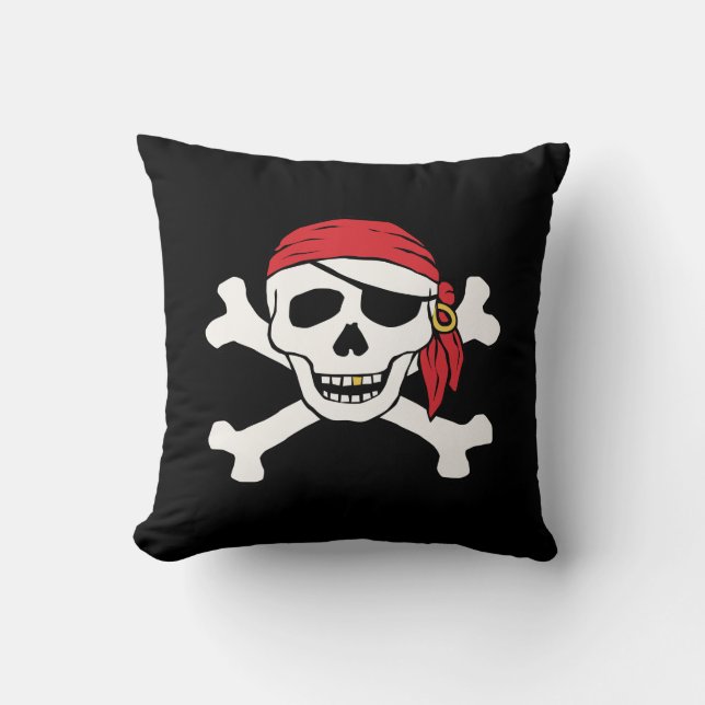 Funny Pirate Cushion (Front)