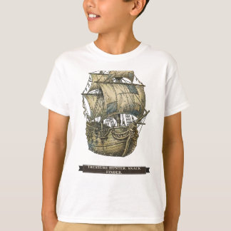 Funny Pirate Ship for Kids T-Shirt