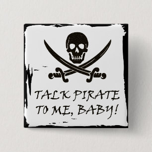 Funny Pirate Talk Button