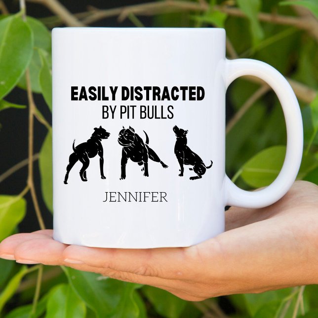 Funny Pit Bull Dog Breed    Coffee Mug (Creator Uploaded)