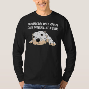 Funny Pitbull For Men Papa Pet Canine Dog Puppy An T-Shirt