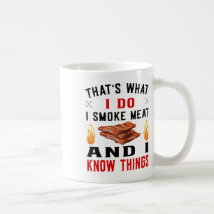 Funny Pitmaster Byrbecue Ribs - I Smoke Meat Bbq G Coffee Mug
