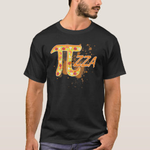 Funny Pizza 3 14 Pi Symbol Math Science Teacher P T-Shirt