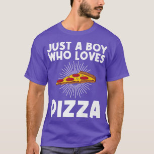 Funny Pizza Art For Boys Kids Men Italian Pizza Sl T-Shirt